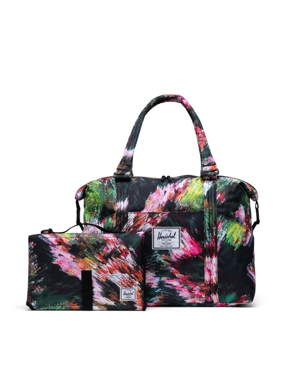Herschel Supply Co Strand Sprout Diaper Bag & Changing Pad (pixel floral)
